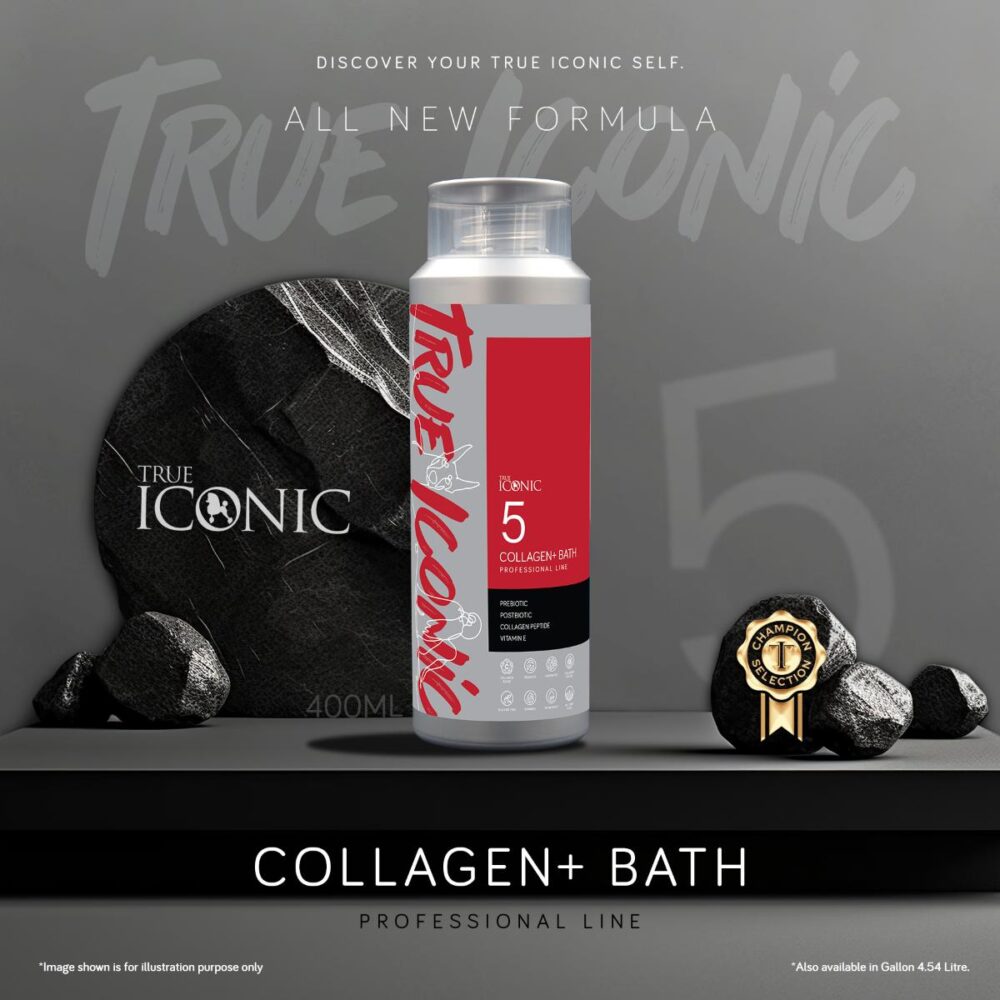 TrueIconic Collagen+ Bath Ultra Moist Hydrating Szampon dla Psów 400ml