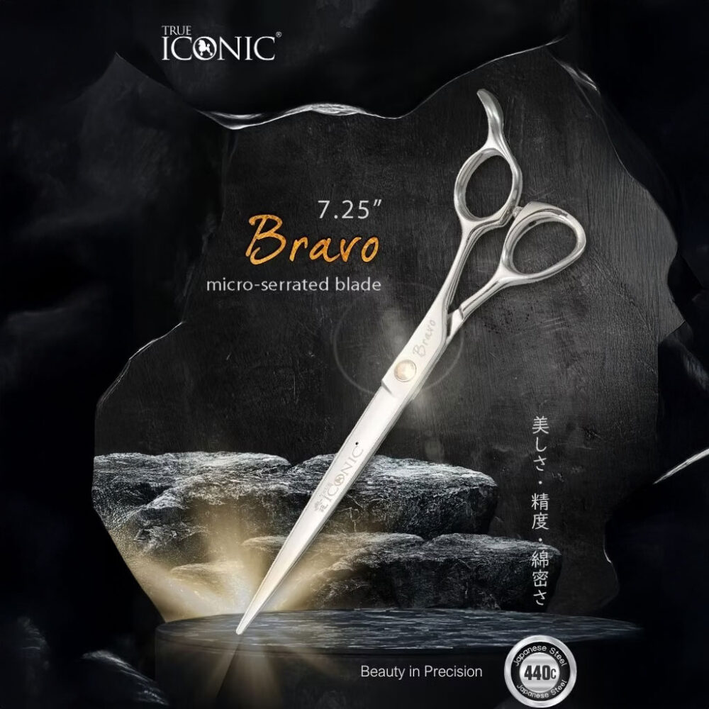 TrueIconic BRAVO – Scissors Series | uniwersalne nożyczki groomerskie