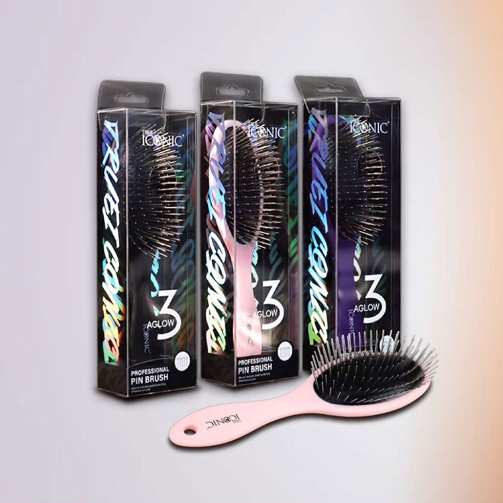 TrueIconic Aglow Pin Brush – szczotka pinowa dla psów i kotów